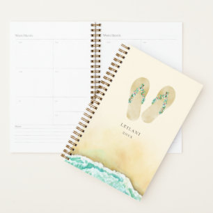 Beach Botanical Florence Teenslippers Planner
