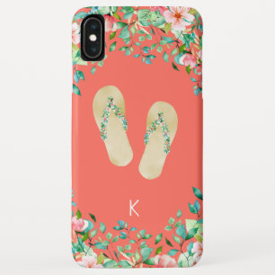 Beach Botanische Teenslippers Case-Mate iPhone Case