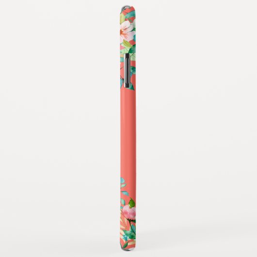 Beach Botanische Teenslippers Case-Mate iPhone Case (Achterkant/rechts)