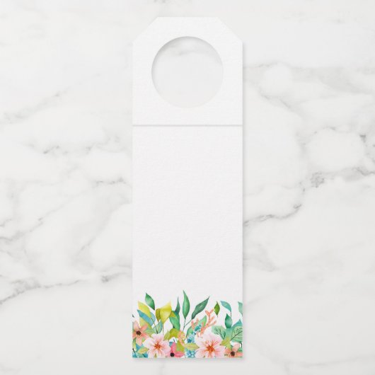 Beach Botanische Teenslippers Flessenhanger (Achterkant)