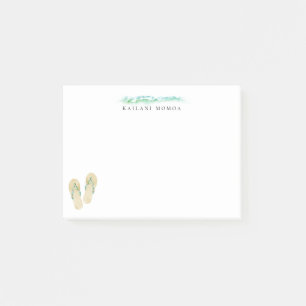Beach Botanische Teenslippers Post-it® Notes