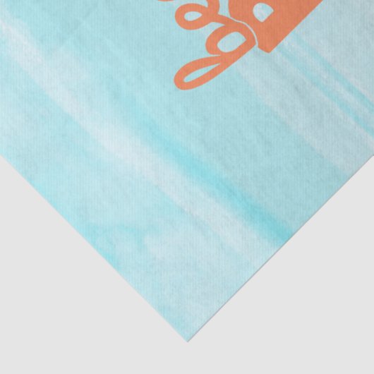 Beach Bound Gnome Decoupage Tissuepapier (Detail)