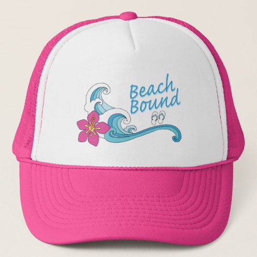 Beach Bound Trucker Hat Trucker Pet (Voorkant)
