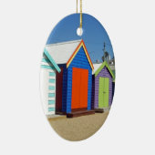 Beach Box Hut Melbourne Australië Keramisch Ornament (Rechts)
