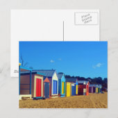 Beach Boxes Briefkaart (Voorkant / Achterkant)