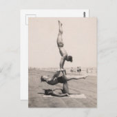 Beach Boy Balance Briefkaart (Voorkant / Achterkant)