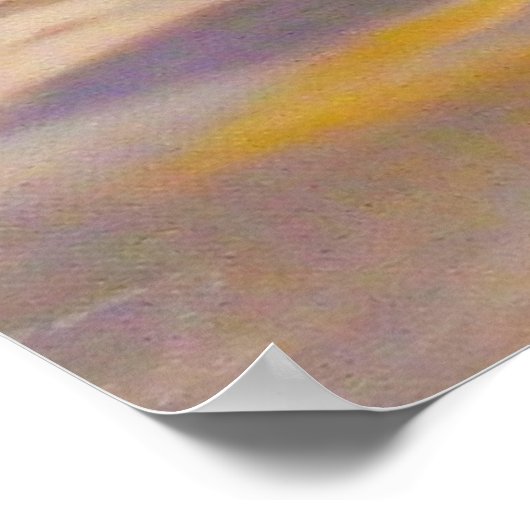 Beach Boy Child in oceaangolven Poster (Hoek)