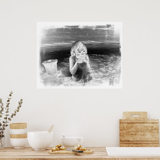 Beach Boy Poster (Keuken)