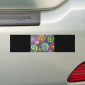 Beach Boys Swirls Bumpersticker (Op auto)