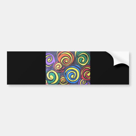 Beach Boys Swirls Bumpersticker (Voorkant)