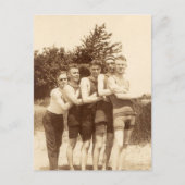 Beach Boys van 1900 Briefkaart (Voorkant)
