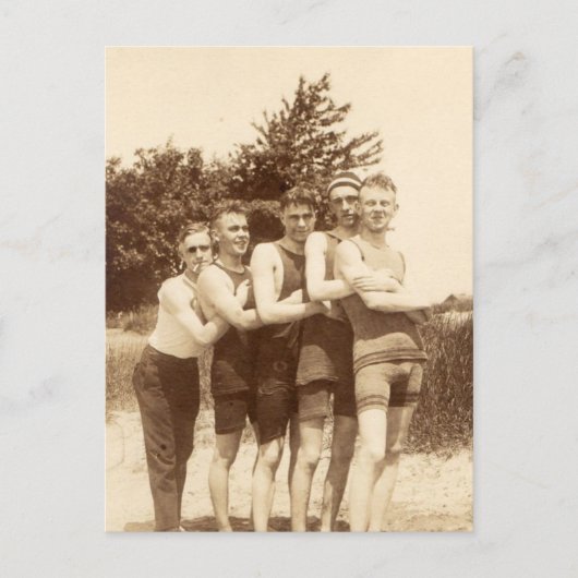 Beach Boys van 1900 Briefkaart (Voorkant)
