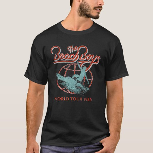 Beach Boys World Tour 1988 T-shirt (Voorkant)