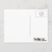 Beach Breakwater - breed Briefkaart (Achterkant)