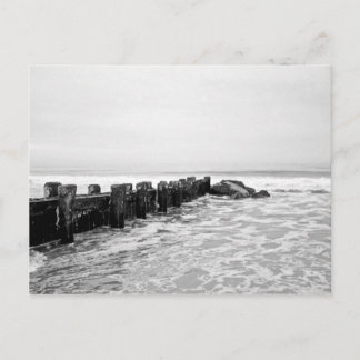 Beach Breakwater - breed Briefkaart