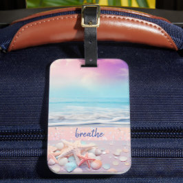 Beach Breathe Bevestiging Bagagelabel
