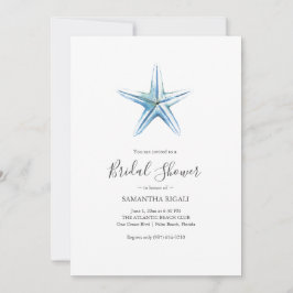 Beach Bridal Shower Invitations