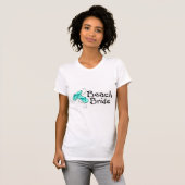 Beach Bride (Beach Wedding) T-shirt (Voorkant volledig)