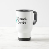Beach Bride (Flip Flop) Reisbeker (Voorkant rechts)