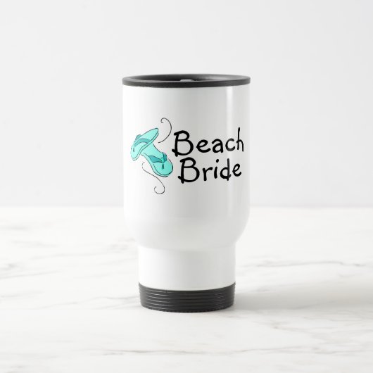 Beach Bride (Flip Flop) Reisbeker (Center)