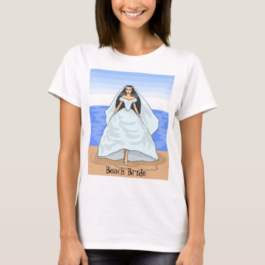 Beach Bride Shirt (Voorkant)