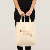 Beach Bride Starfish Design Tote Bag (Voorkant (product))