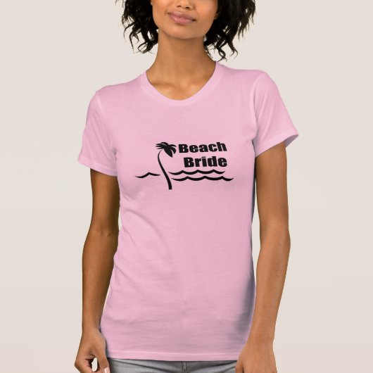 Beach Bride T-shirt (Voorkant)