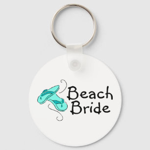 Beach Bride (Teenslippers) Sleutelhanger