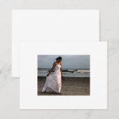 Beach Bride Uitnodiging (Voorkant / Achterkant)