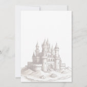 Beach Bride Vrijgezellenfeest Kaart (Achterkant)