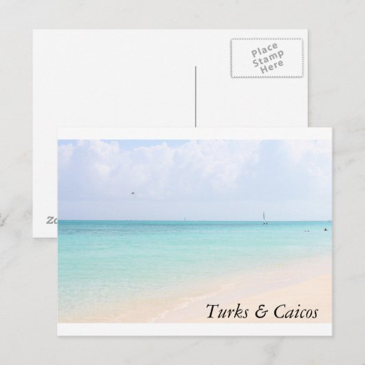 Beach Briefkaart (Voorkant / Achterkant)