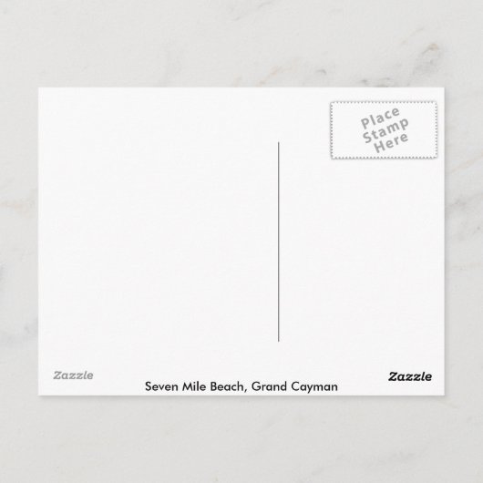 Beach Briefkaart (Achterkant)