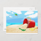 Beach Briefkaart (Voorkant / Achterkant)