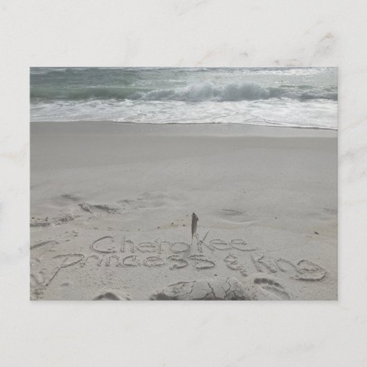 Beach Briefkaart (Voorkant)