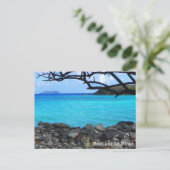 Beach briefkaart (Staand voorkant)