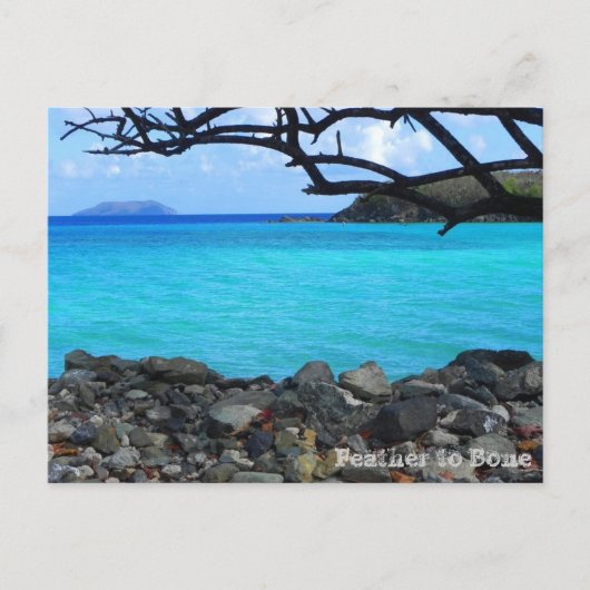 Beach briefkaart (Voorkant)
