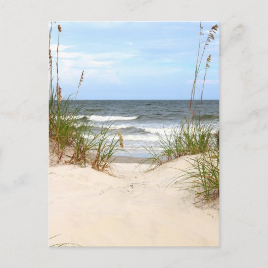 Beach Briefkaart (Voorkant)