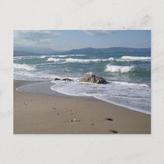 Beach Briefkaart (Voorkant)