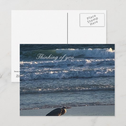 Beach Briefkaart (Voorkant / Achterkant)