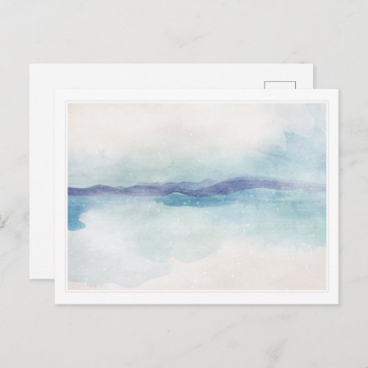 Beach briefkaart (Voorkant / Achterkant)