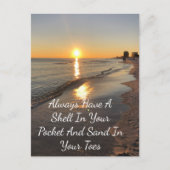 Beach Briefkaart (Voorkant)