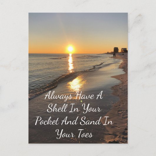 Beach Briefkaart (Voorkant)