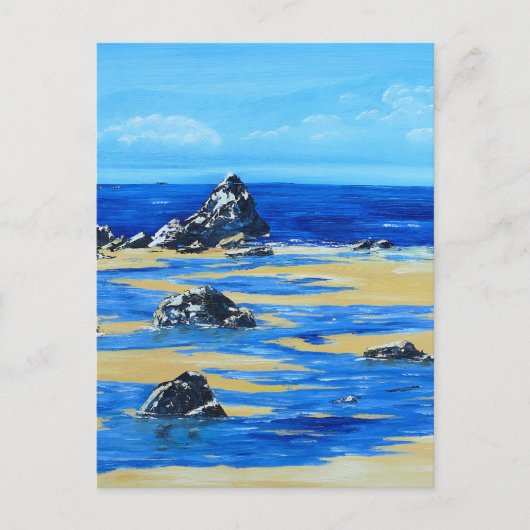 Beach Briefkaart (Voorkant)