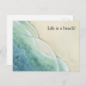 Beach Briefkaart (Voorkant / Achterkant)