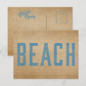 Beach Briefkaart (Voorkant / Achterkant)
