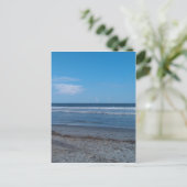 BEACH BRIEFKAART (Staand voorkant)