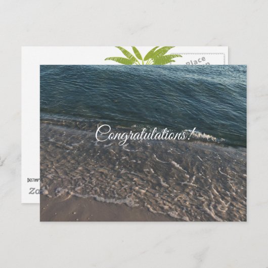 Beach Briefkaart (Voorkant / Achterkant)