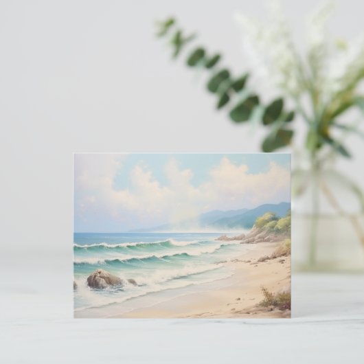  Beach Briefkaart (Staand voorkant)