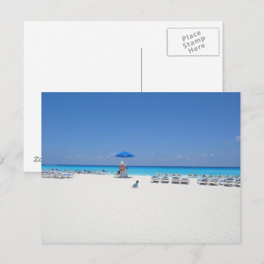 Beach Briefkaart (Voorkant / Achterkant)