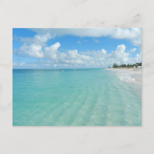 Beach Briefkaart - Grace Bay Beach, Turks- en Caic